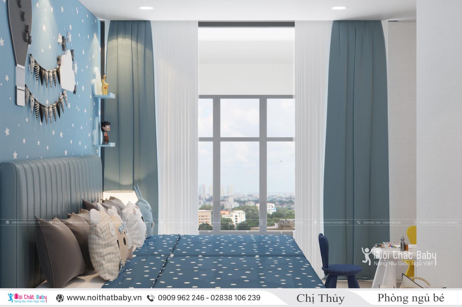 Thiết kế trọn gói nội thất Duplex căn 127m2 Emerald Celadon City